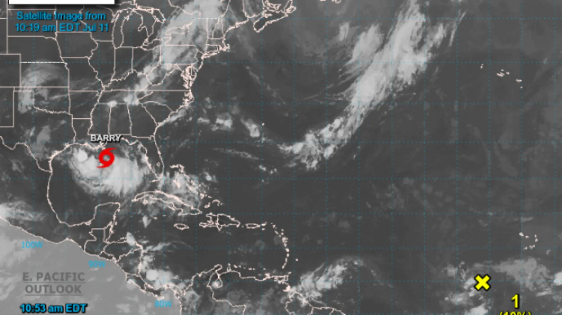 tormenta barry ESPECIAL